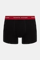 Tommy Hilfiger прилепнали мъжки боксерки от памук с еластан 5 броя черен UM0UM03893