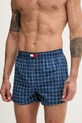 Odzież Tommy Hilfiger bokserki męskie bawełniane 3-pack UM0UM03898 niebieski