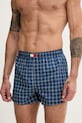 Oblečenie Tommy Hilfiger boxerky pánske bavlnené 3-pak UM0UM03898 modrá