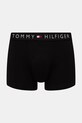 Ρούχα Tommy Hilfiger εφαρμοστά μποξεράκια Ανδρικά βαμβάκι με ελαστάν 3-pack UM0UM03908 μαύρο