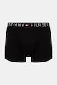 Ρούχα Tommy Hilfiger εφαρμοστά μποξεράκια Ανδρικά βαμβάκι με ελαστάν 3-pack UM0UM03908 μαύρο