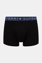 Tommy Hilfiger εφαρμοστά μποξεράκια Ανδρικά βαμβάκι με ελαστάν 3-pack μαύρο UM0UM03908