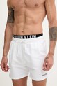 Calvin Klein Underwear szorty kąpielowe męskie LV00N61015 biały SS26