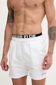 Calvin Klein Underwear szorty kąpielowe męskie LV00N61015 biały SS26