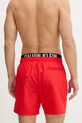 Ρούχα Calvin Klein σορτς μαγιό ανδρικά LV00N61015 κόκκινο