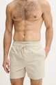 Calvin Klein koupací šortky pánské LV00N61017 béžová SS26