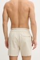 Oblečení Calvin Klein koupací šortky pánské LV00N61017 béžová