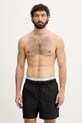 Calvin Klein σορτς μαγιό Ανδρικά μαύρο LV00N61023