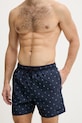 Calvin Klein kopalne kratke hlače moške LV00N61027 mornarsko modra SS26