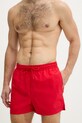 Calvin Klein σορτς μαγιό Ανδρικά LV00N61028 κόκκινο SS26