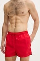Calvin Klein kopalne kratke hlače moške LV00N61028 rdeča SS26