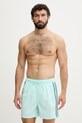 Calvin Klein kopalne kratke hlače moške turkizna LV00N61042
