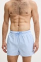 Calvin Klein pantaloncini da bagno da uomo LV00N61046 blu SS26