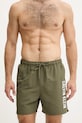 Calvin Klein pantaloncini da bagno da uomo LV00N61047 verde SS26