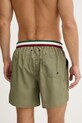 Odzież Aeronautica Militare szorty kąpielowe męskie BW0233UCT02967 zielony