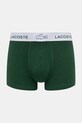Lacoste bokserki męskie bawełniane z elastanem 3-pack 5H3583 zielony SS26
