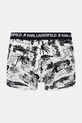 Oblečení Karl Lagerfeld boxerky pánské bavlněné s elastanem 3-pack B2M47003 zelená