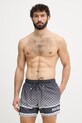 HUGO fürdőnadrág férfi PALMS_SWIM_SHORTS szürke 50561097