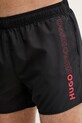 HUGO pantaloncini da bagno da uomo TIKI nero 50561111