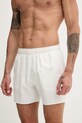 HUGO szorty kąpielowe męskie TONAL_LOGO 50561222 biały SS26