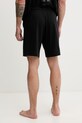 HUGO σορτς πιτζάμας ανδρικά βαμβακερά SPRAY_SHORTS 50559719 μαύρο SS26