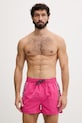 Guess szorty kąpielowe męskie różowy F6GT00.WN162
