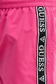 Guess szorty kąpielowe męskie różowy F6GT00.WN162