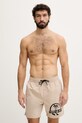 Guess szorty kąpielowe męskie beżowy F6GT01.WN162