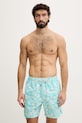 Guess szorty kąpielowe męskie turkusowy F6GT08.WG282