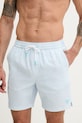 Guess pantaloncini da bagno da uomo F6GT11.WN342 blu SS26