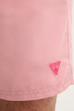 Guess pantaloni scurți de baie pentru bărbați roz F6GT24.WG282