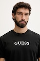 Oblečenie Guess tričko pánske bavlnené 3-pack U6GG04.KCAM1 čierna