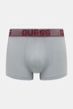 Guess Bokserki męskie bawełniane z elastanem JOE 3-pack szary U6GG13.K6YW1