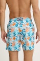 Odzież Vilebrequin szorty kąpielowe męskie MOOREA MOOEB120 turkusowy