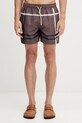 Barbour MSW0067PU57 szorty kąpielowe męskie brązowy MSW0067PU57