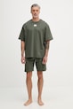 Fila piżama dwuczęściowa męska bawełniana FPS1240 zielony SS26