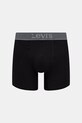 Odzież Levi's bokserki męskie bawełniane z elastanem 2-pack 37149.1256 czarny