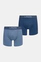 Levi's bokserki męskie bawełniane z elastanem 2-pack niebieski 37149.1285