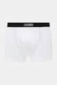 MM6 Maison Margiela bokserki dopasowane bawełniane z elastanem męskie biały MJLD50020