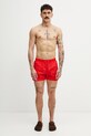 MM6 Maison Margiela szorty kąpielowe męskie MYBM40130 czerwony