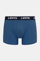 Levi's bokserki męskie bawełniane z elastanem 3-pack 37149.1229 niebieski SS26
