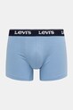 Levi's bokserki męskie bawełniane z elastanem 3-pack niebieski 37149.1229