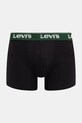 Levi's bokserki męskie bawełniane z elastanem 3-pack 37149.1232 czarny SS26
