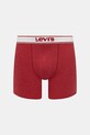 Levi's bokserki męskie z bawełną 2-pack 37149.1255 czerwony SS26