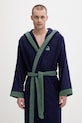 United Colors of Benetton Halat de baie din pânză terry pentru femei din bumbac bleumarin 64PDV800I