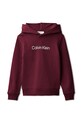 Calvin Klein Jeans bluza bawełniana dziecięca IU0IU00679.104.116.PPY2 bordowy SS26