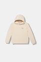 Дитяча бавовняна кофта Calvin Klein Jeans з капюшоном бежевий IU0IU00712.104.116.PPY2