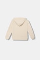 Дитяча бавовняна кофта Calvin Klein Jeans IU0IU00712.104.116.PPY2 бежевий SS26