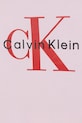 Chłopiec Calvin Klein Jeans bluza bawełniana dziecięca IU0IU00714.128.176.PPY2 różowy
