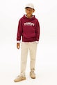 Tommy Hilfiger bluza dziecięca bordowy KB0KB10028.104.122.PPY2
